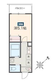 MELDIA新百合ヶ丘の間取り画像