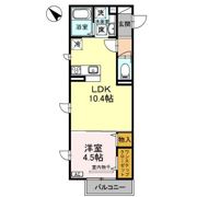 メゾン東雲の間取り画像