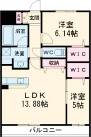LIBTH大津の間取り画像