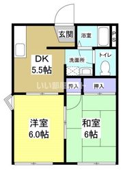ロジュマン旭の間取り画像