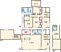 錦町K邸の間取り画像