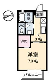 グリーンビュー B棟の間取り画像