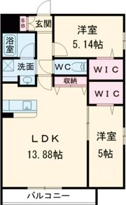 LIBTH大津の間取り画像