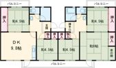 UR 泉南一丘団地 62棟の間取り画像