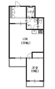 スクエアメゾン和歌山の間取り画像