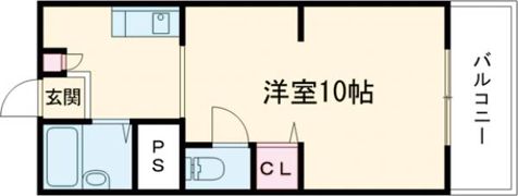 プラーフ山本通の間取り画像