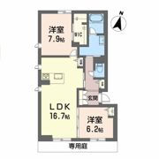 ベレオUCDの間取り画像