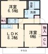 和み B棟の間取り画像