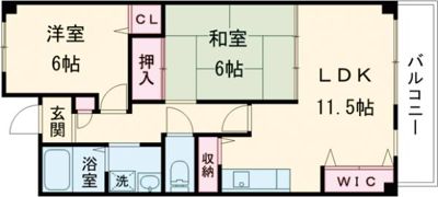 ラントレ五宮の間取り画像