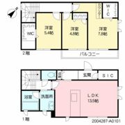 シャーメゾン茶屋の先Ⅱの間取り画像