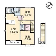 パインデュー C棟の間取り画像