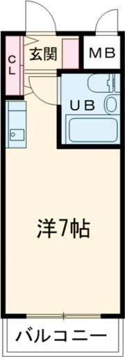 ベルウエストの間取り画像