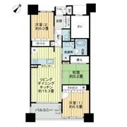 サーパス中央町弐番館の間取り画像