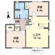 コーラルタウンFの間取り画像