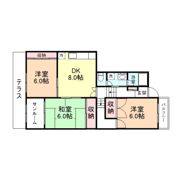 サニークレスト京田の間取り画像