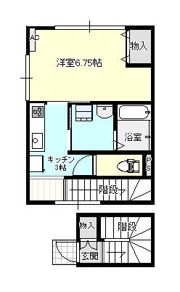 アバンティ元町A棟の間取り画像