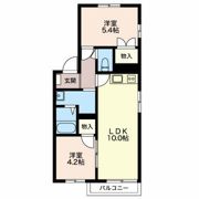 ビューラー伊坂 Bの間取り画像