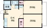 シティハイツ田寺の間取り画像