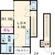 Felicia小栗の間取り画像