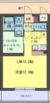 コルトーナ壱番館の間取り画像
