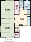 第二コーポ田中の間取り画像