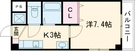M’プラザ香里参番館の間取り画像