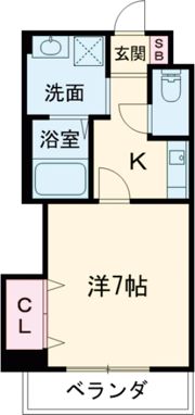 M’プラザ香里参番館の間取り画像