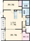 POEM千歳Ⅰの間取り画像
