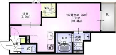 REGALEST Stella（レガリスト ステラ）の間取り画像
