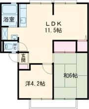 メゾンドゥラリオンス B棟の間取り画像
