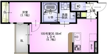 REGALEST Stella（レガリスト ステラ）の間取り画像