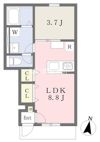 GALLERY HOUSE 衣山 Aの間取り画像