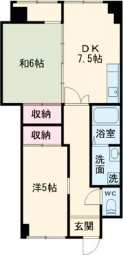 グランメールテルイの間取り画像