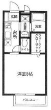 エメ・フルーヴ Ⅰの間取り画像