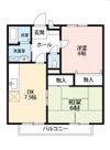 ニューソシア A棟の間取り画像