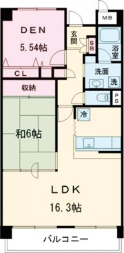 グランデージーの間取り画像