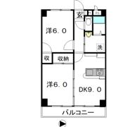 高知インターマンションの間取り画像