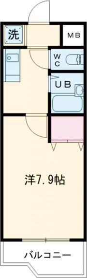 ピュール絆の間取り画像