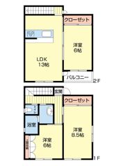 United Cube of Cornier Eの間取り画像