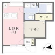 GALLERY HOUSE 衣山 Bの間取り画像