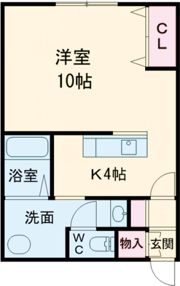 キューブⅥの間取り画像