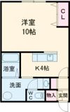キューブⅥの間取り画像