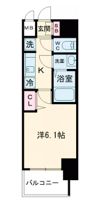 プレサンスOSAKA姫里ヴィオンの間取り画像