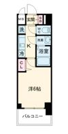 プレサンスOSAKA姫里ヴィオンの間取り画像
