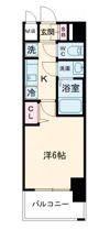 プレサンスOSAKA姫里ヴィオンの間取り画像