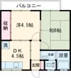 いこいハイツの間取り画像