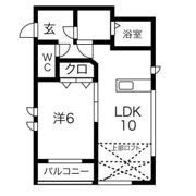 サンティールの間取り画像