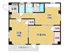 英マンションの間取り画像