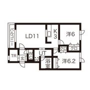 ローベン屯田の間取り画像