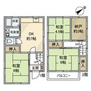 河辺町戸建の間取り画像